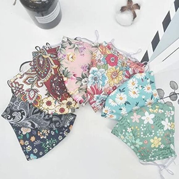 50pcs 10 x 10 inches Cotton Fabric Bundle Squares for Quilting Sewing, Precut Fa - Picture 5 of 7